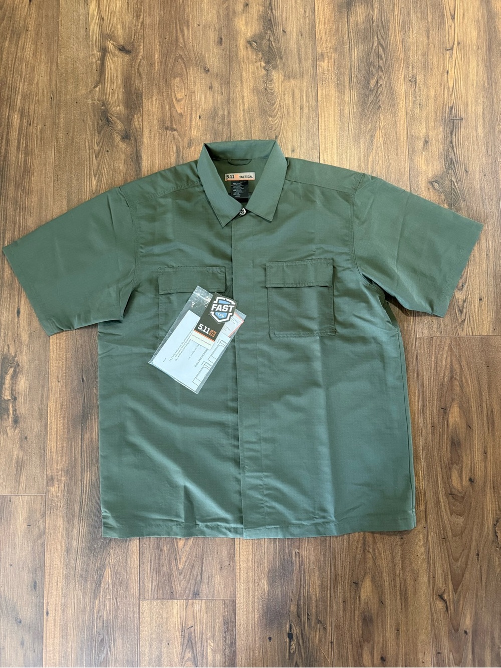 5.11 Tactical Short Sleeve Button-Down Shirt - Olive